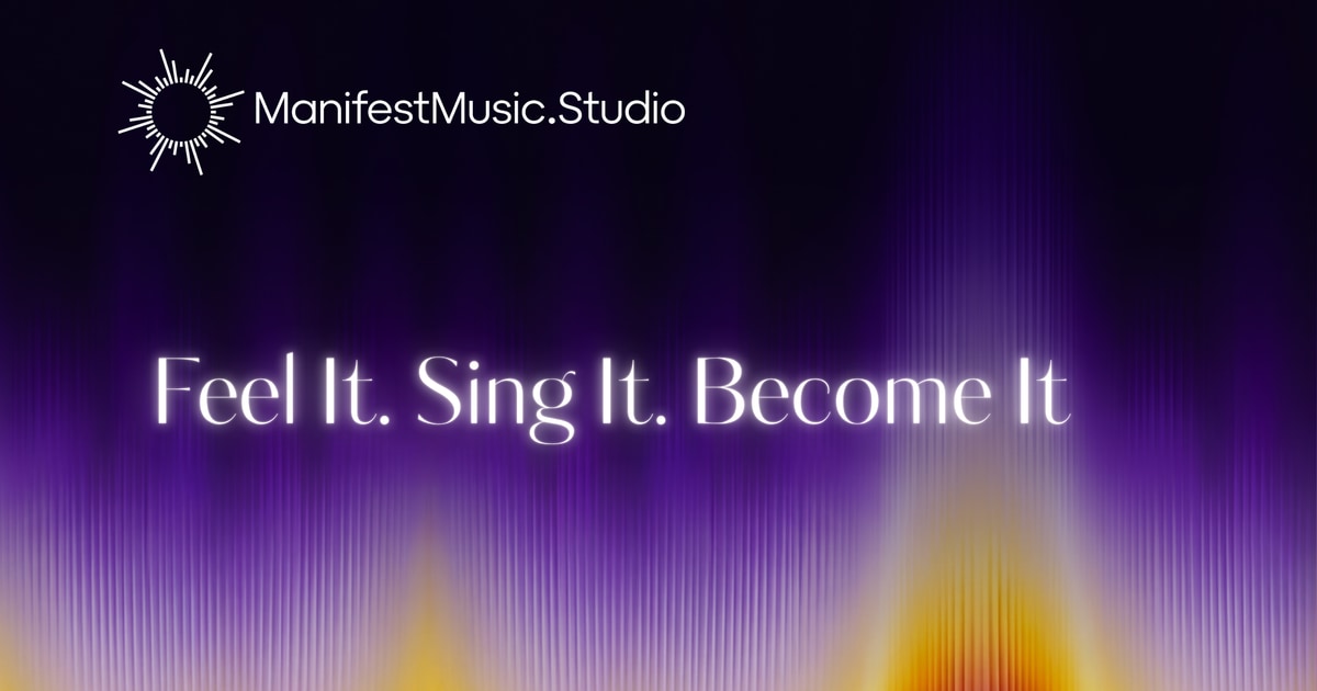 ManifestMusic.Studio — Feel It. Sing It. Become It.